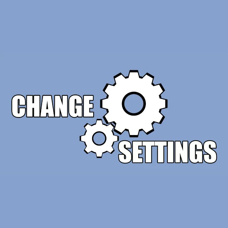 CHANGE SETTINGS