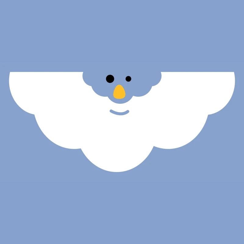 Cuddly Cloud Face