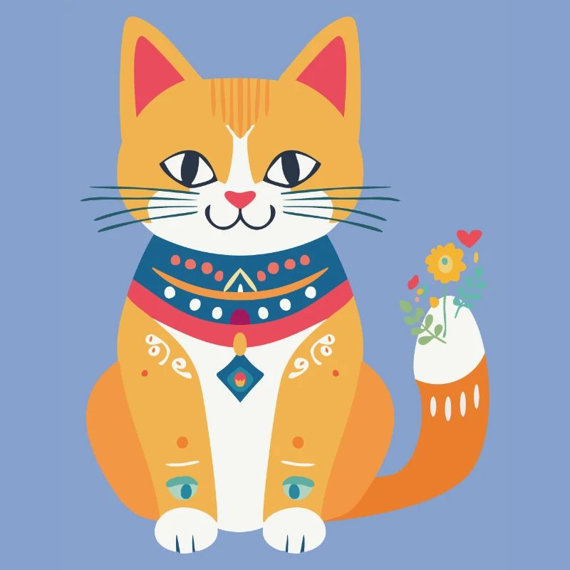 mignon chat folklore
