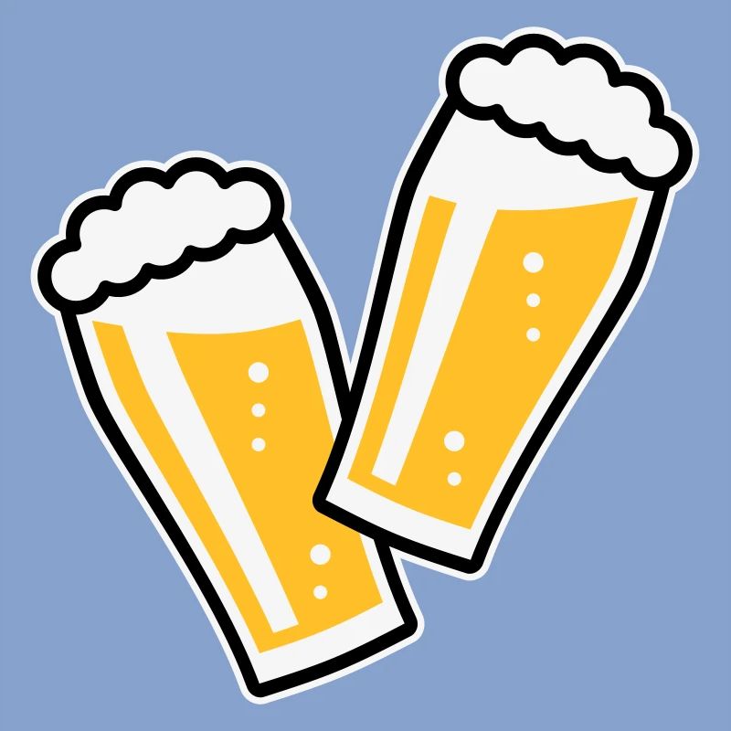 2 verres à bière Toast (bière / willibecher / 3C)