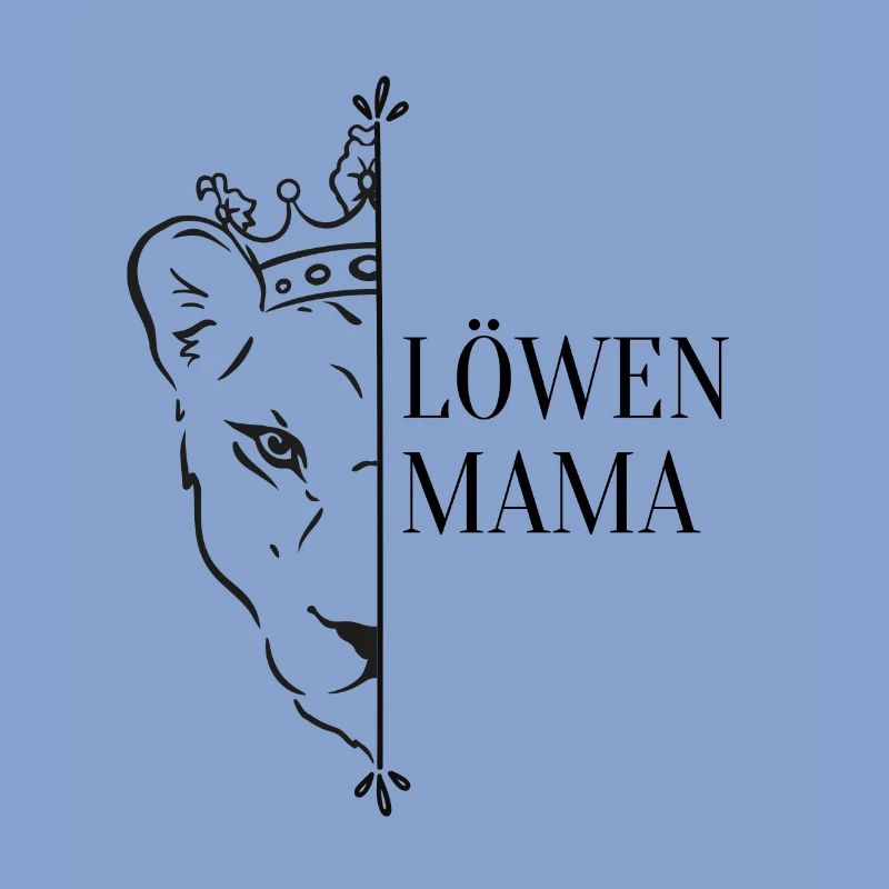 Löwenmama Mama Mutter Motiv Muttertag Geburtstag