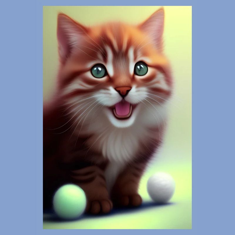 Petit bébé chat mignon