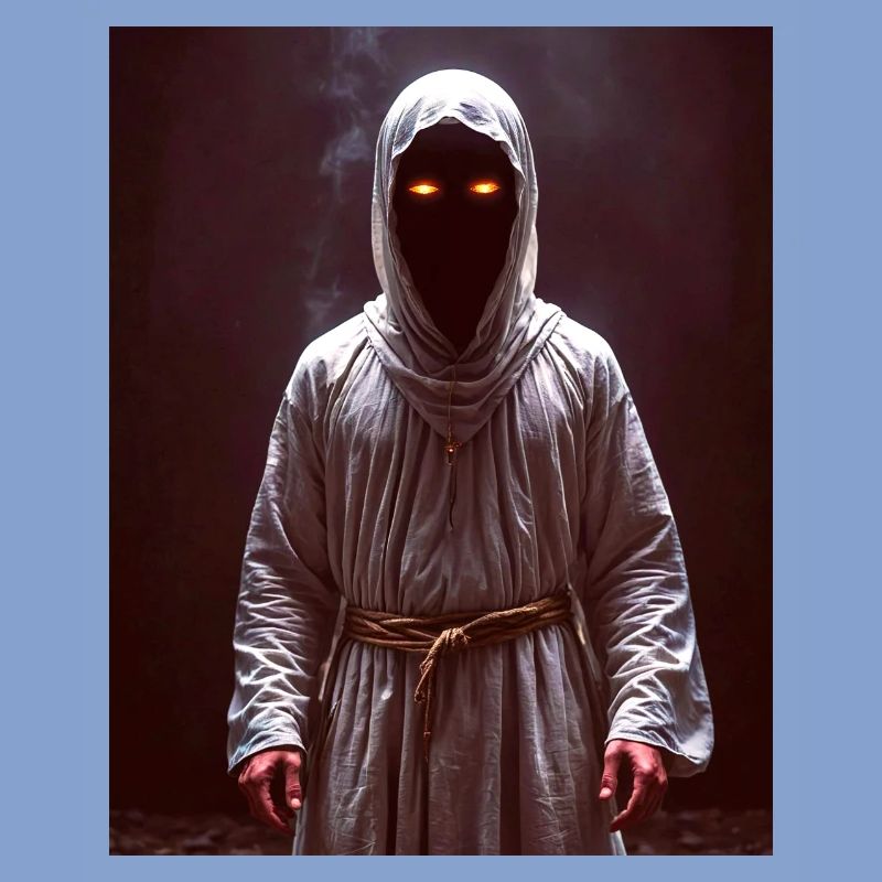 Noppera-bō ghost standing motionless,