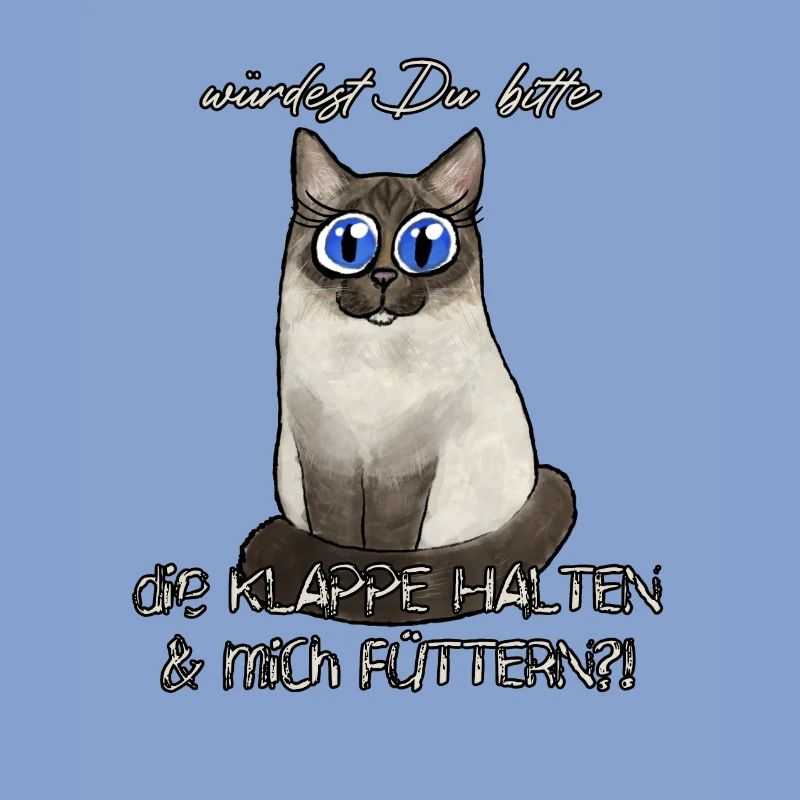 Chat affamé