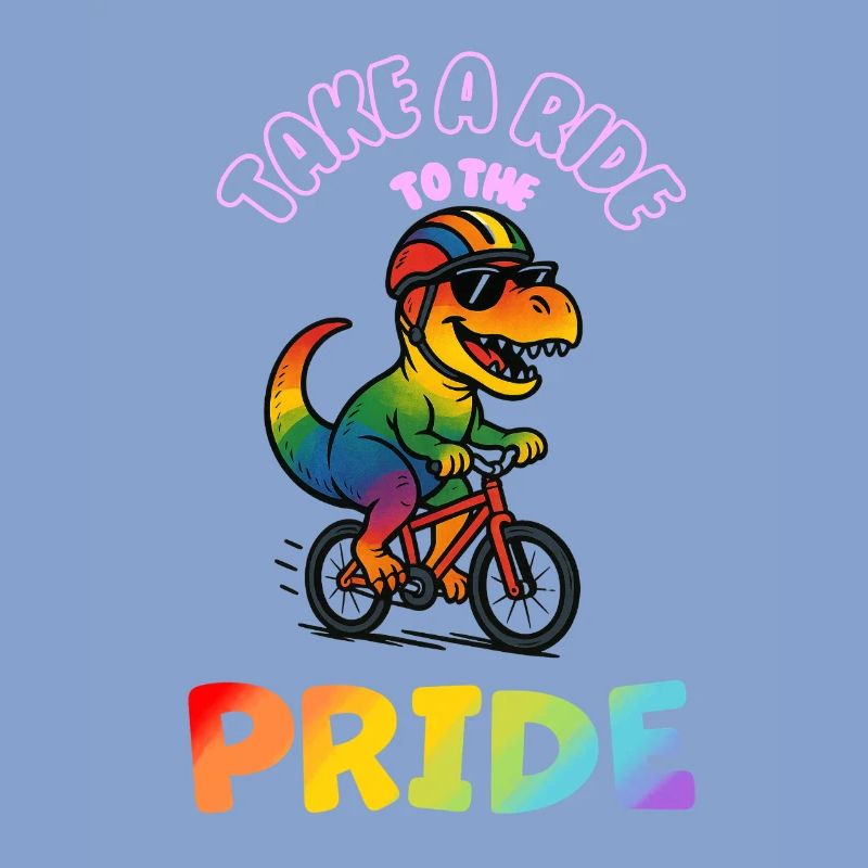 TAKE A RIDE CSD Bicycle Rainbow Pride
