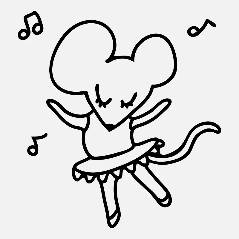 Ballet Mouse - Line