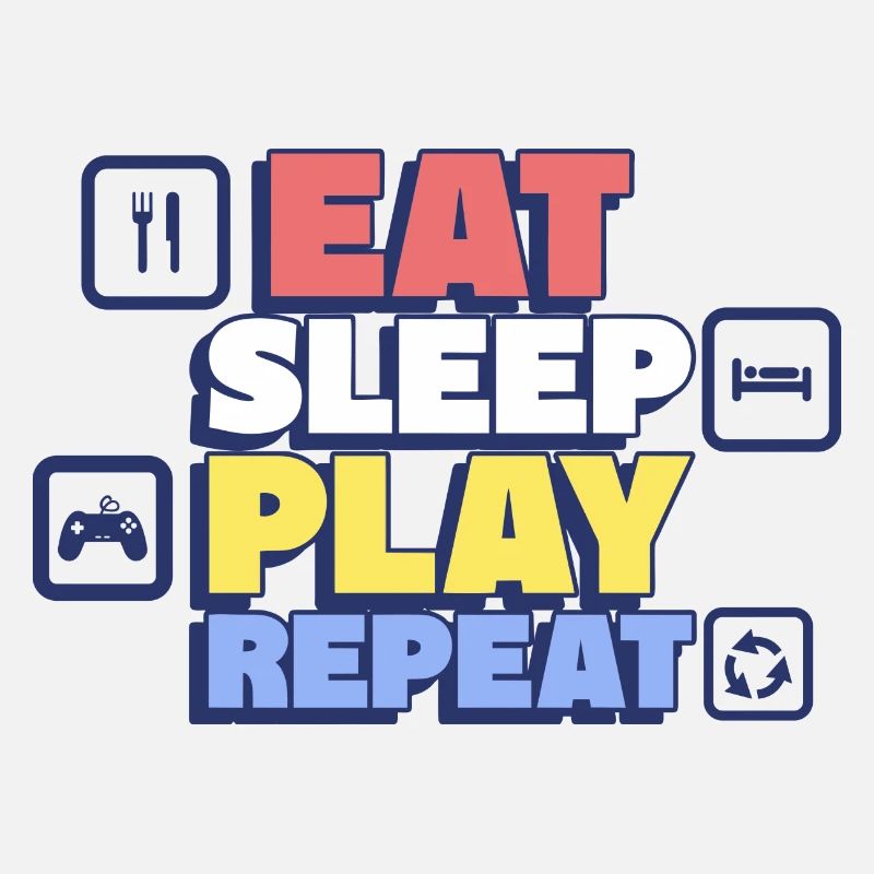 Manger, dormir, jouer, répéter