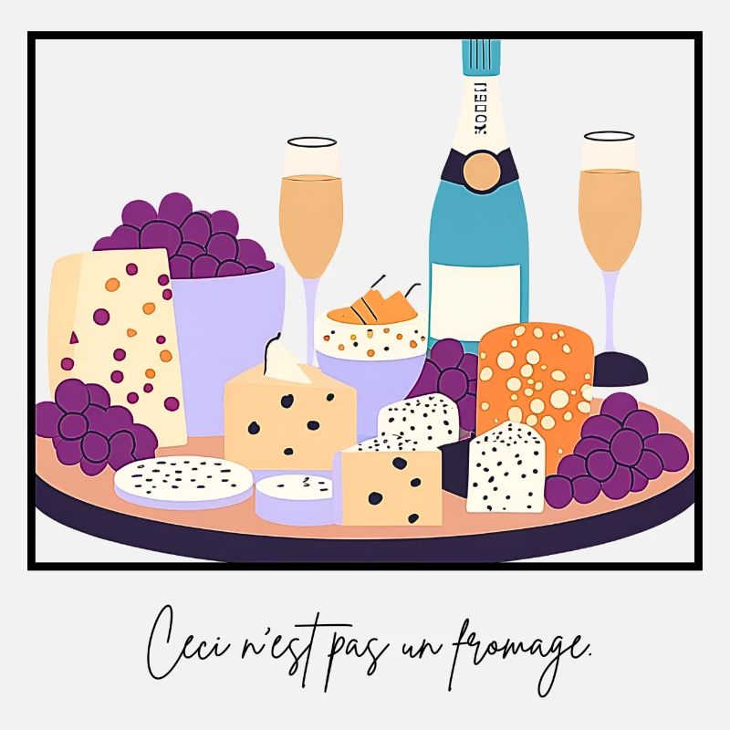 Ceci n'est pas un fromage.