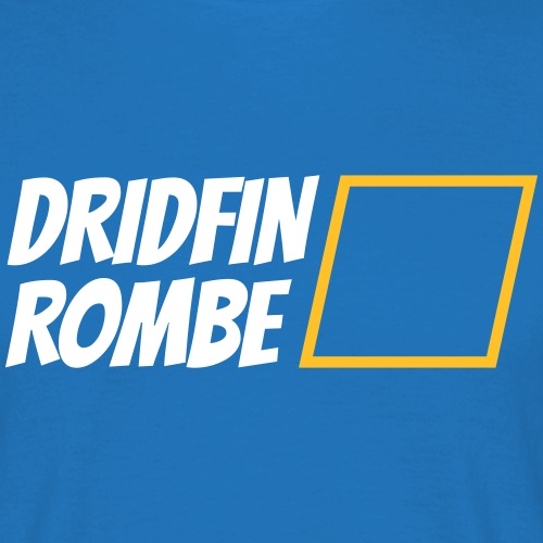 Dridfin rombe - T-skjorte for menn