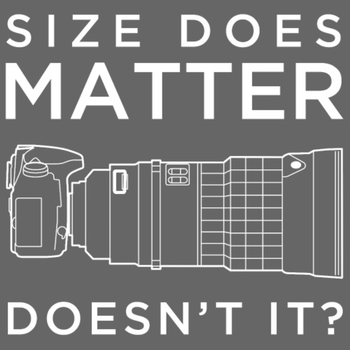 Size does MATTER - Camiseta hombre