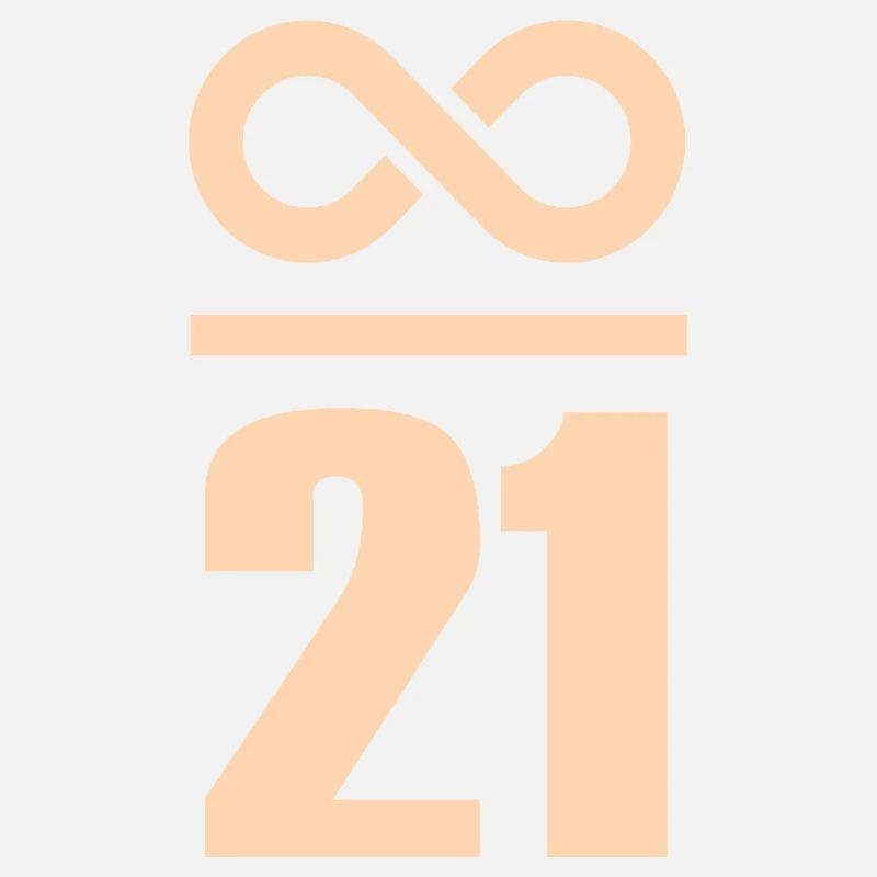 Infinite by 21 million Bitcoin Infinity
