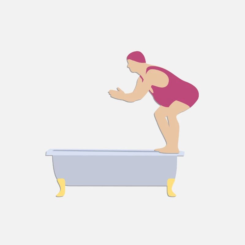 plongeurs de bain