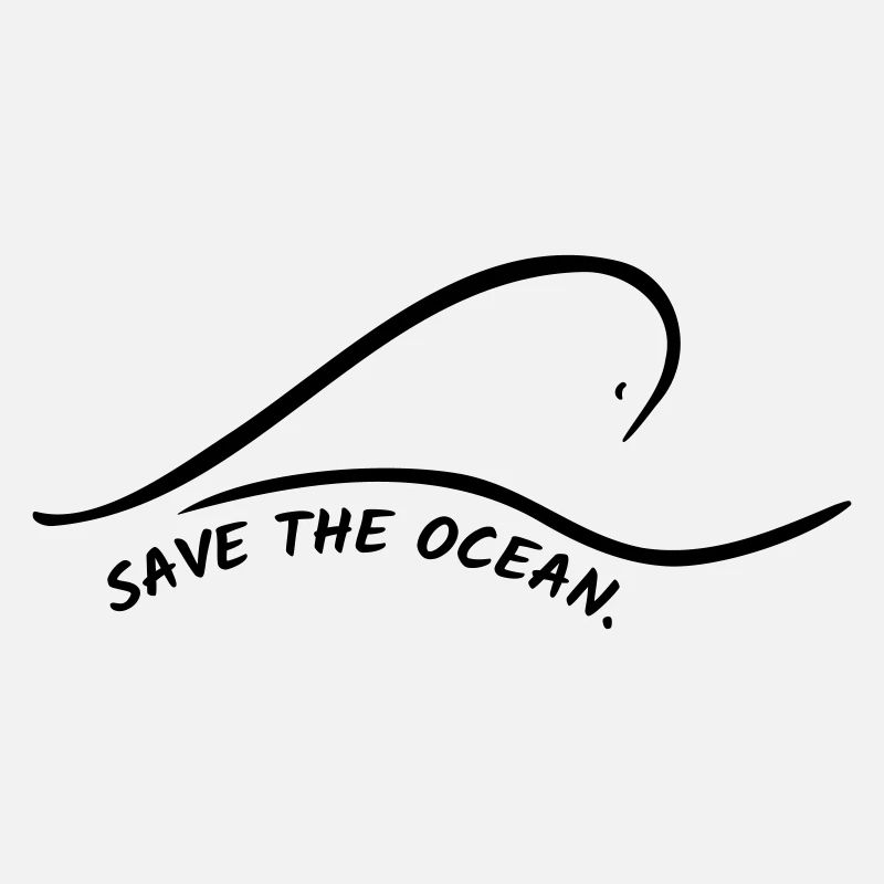 Save The Ocean – Wal – Rettet unsere Ozean