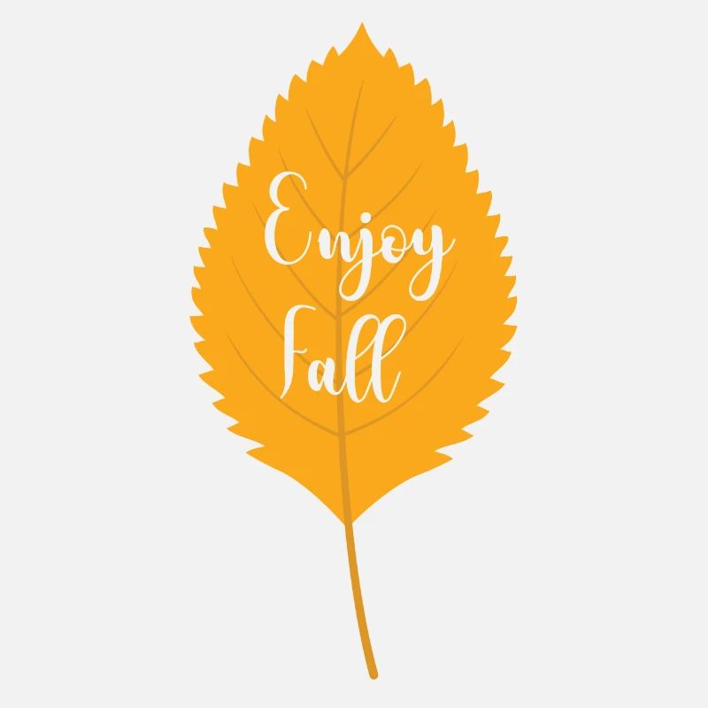 Genieße den Herbst Geschenk Idee