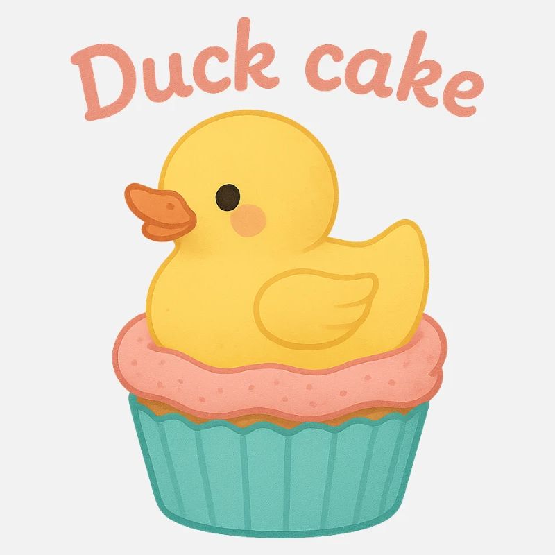 Duck Cake – Süses Entchen auf Cupcake Design mit H