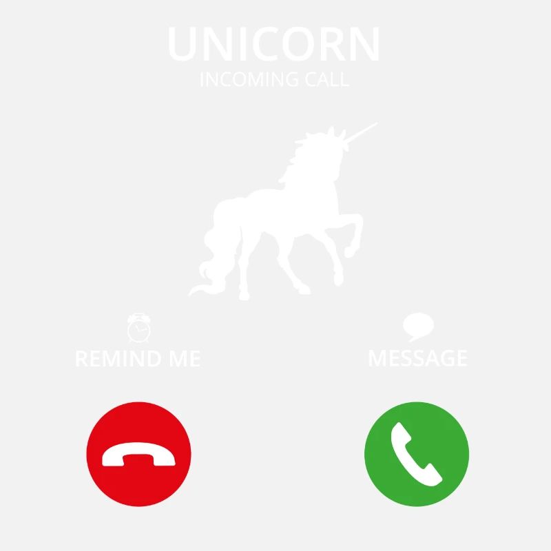Call Mobile Anruf unicorn einhorn queen