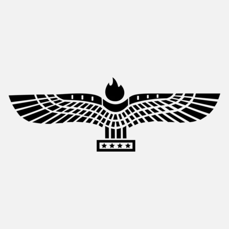 Drapeau araméen noir