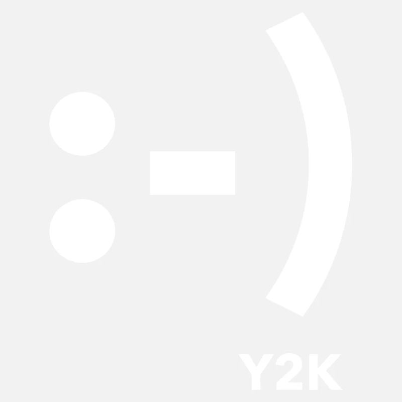 Smile Y2K White