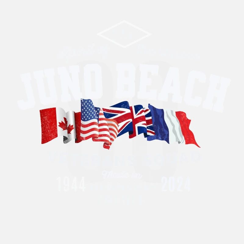 Juno Beach Normandy 80th anniversary