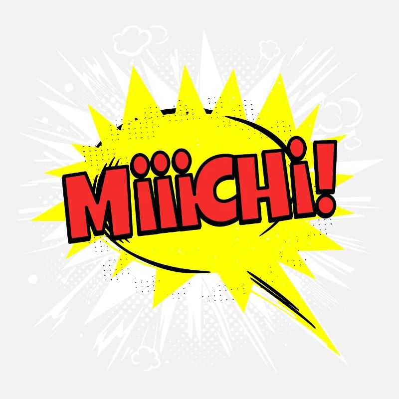 Michi Michael Name Funny Speech Bubble