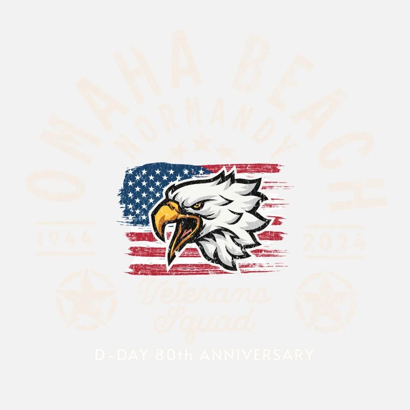 Omaha beach D DAY veterans squad