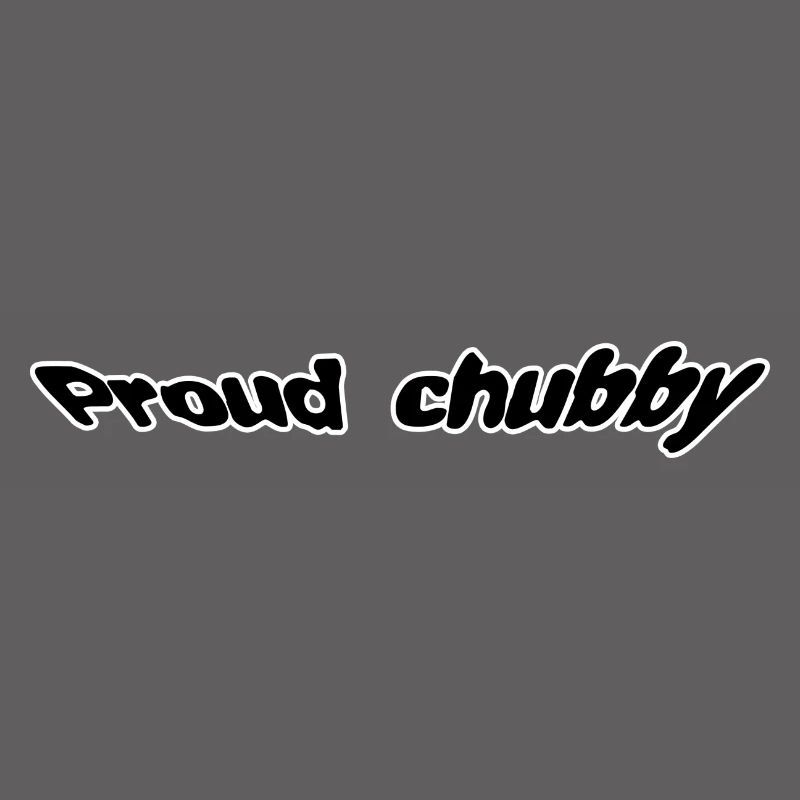 Proud chubby