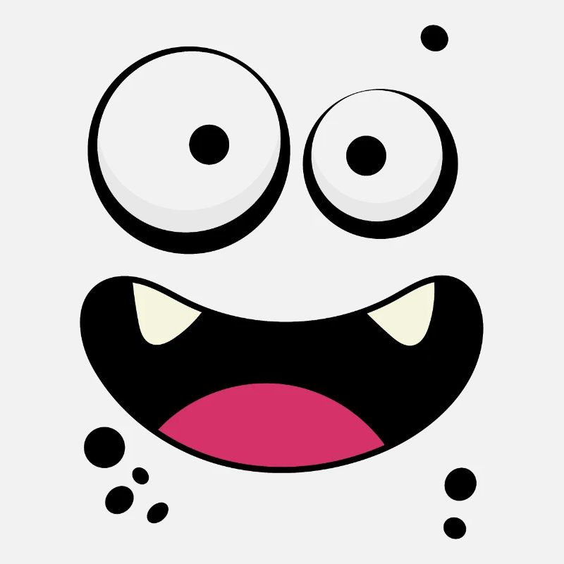 Visage de monstre