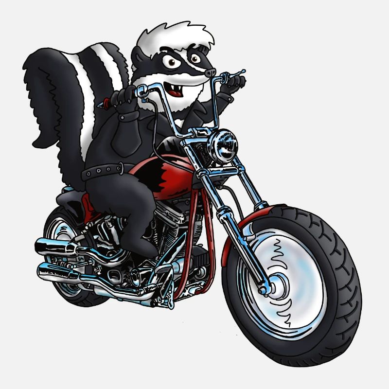 Stinktier Biker