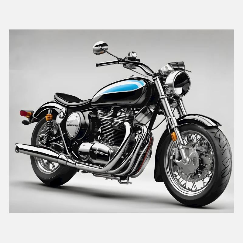 Elegantly British - Retro Style Motorcycle