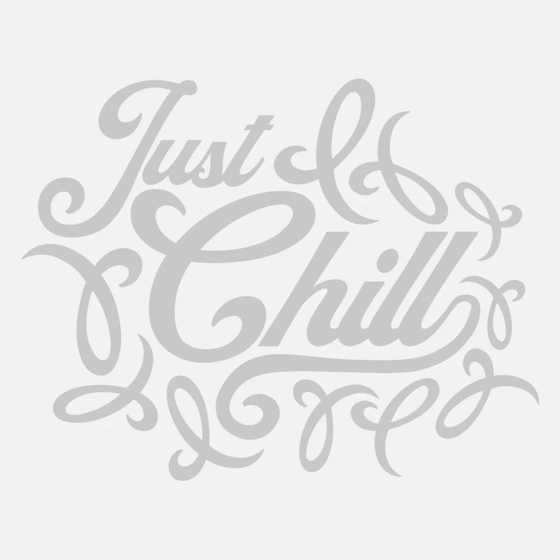 Just Chill Text Logo