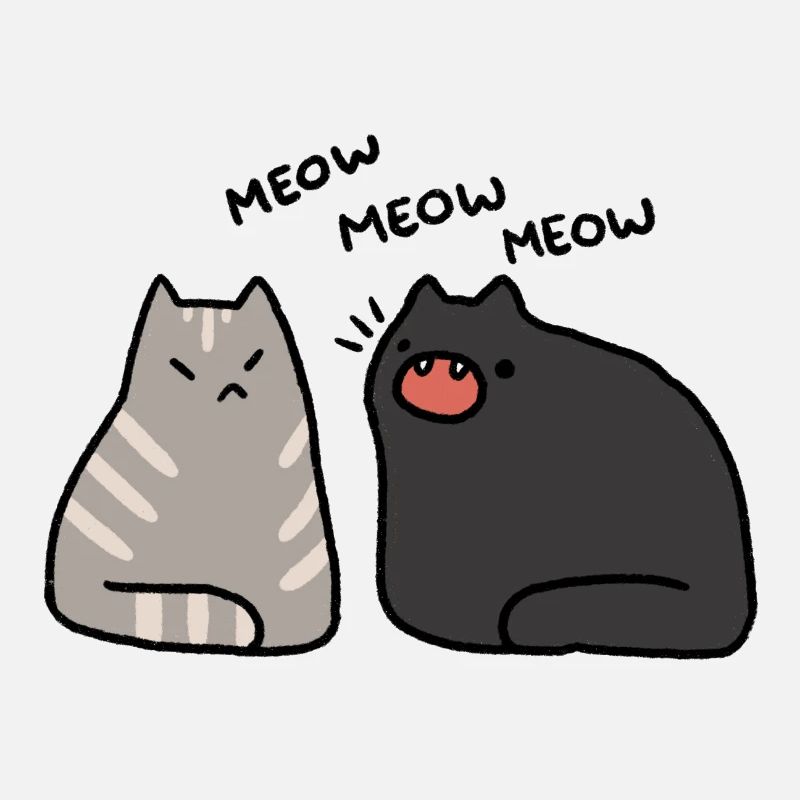 Gesprächige Katze