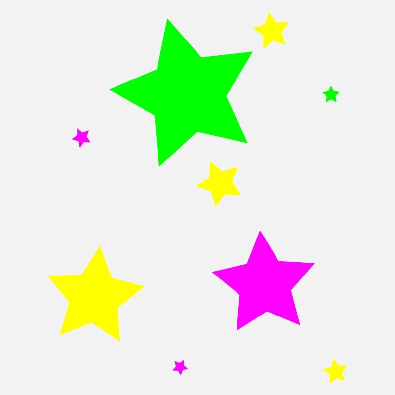 Bunte Sterne
