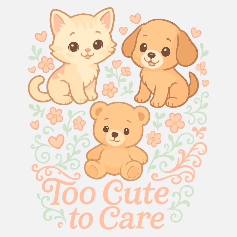 Trop mignon pour s’en soucier – Chat, chien et ours