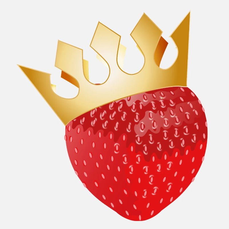 Fraise – Caractère fruité avec une couronne dorée