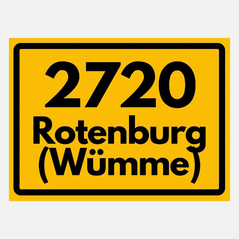 ANCIEN CODE POSTAL RÉTRO 2720 ROTENBURG WÜMME !