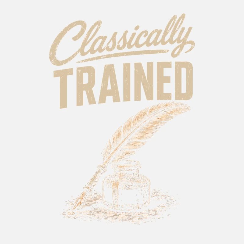 Classically embossed: quill & ink