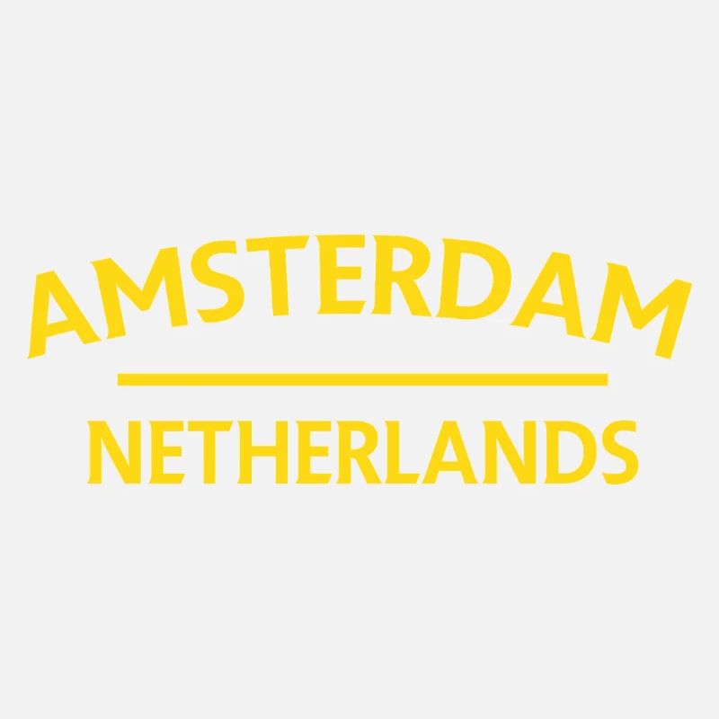 Amsterdam – Niederländisches Textdesign