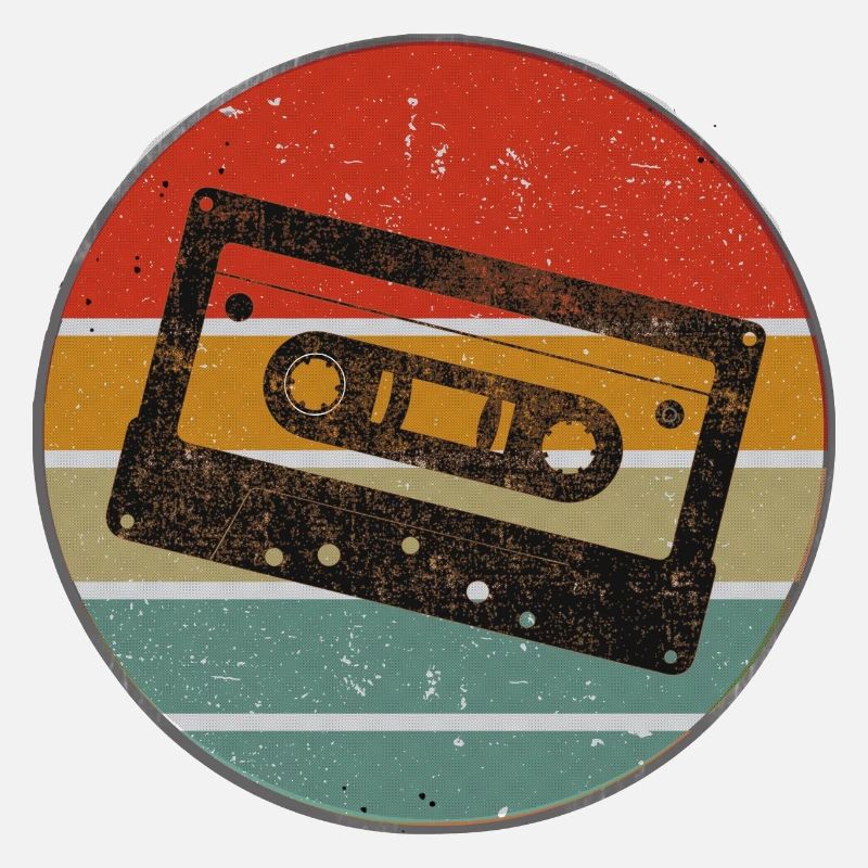 Kassetten Design mit Retro-Vibe