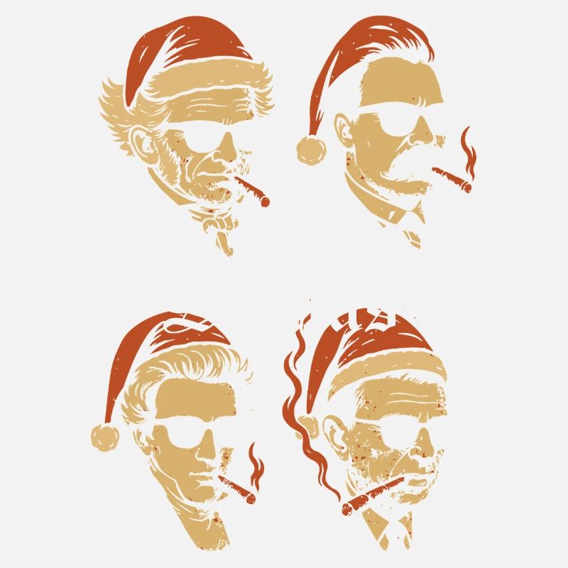 Existential Santas in Sunglasses