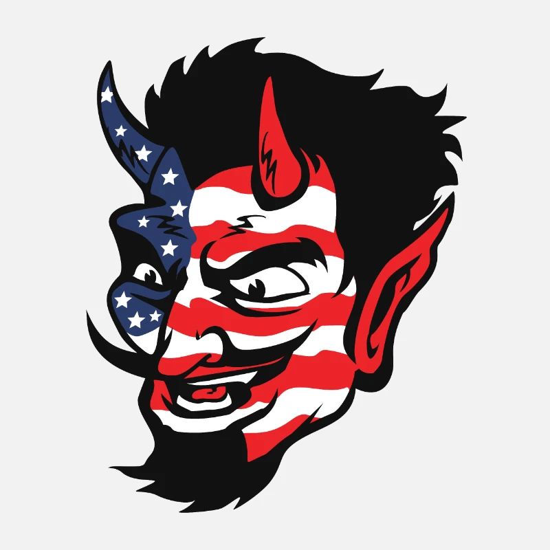 Cartoon - American Devil - pos