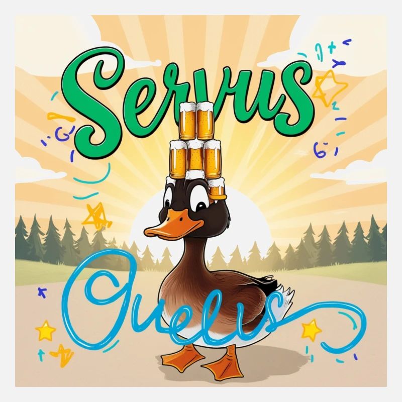 Servus SERVUS GRÜSST Euch die BIERENTE