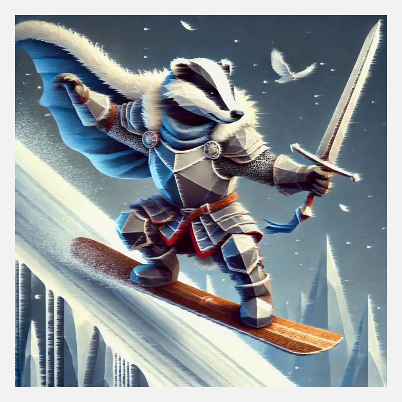 Der Winter ist da - Badger Knight
