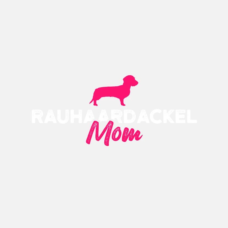 Rough-haired dachshund mom