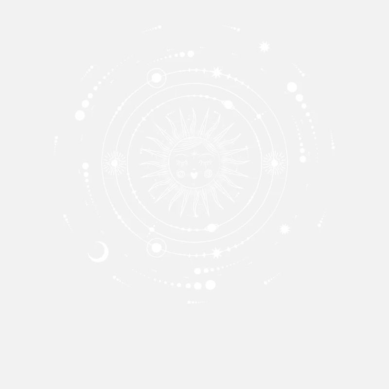 Moon, Sun, Esoteric, Taro, Boho, Henna, witch