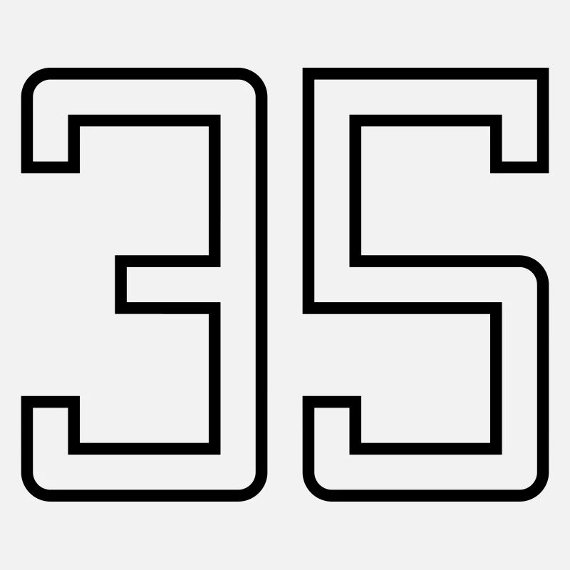 Nummer 35 (Universitätsstil)
