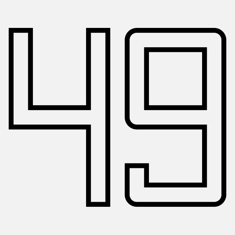 Number 49 (University Style)