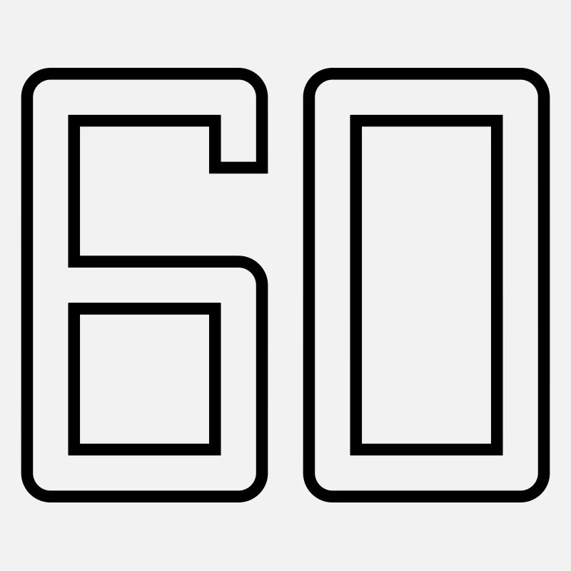 Nummer 60 (Universitätsstil)
