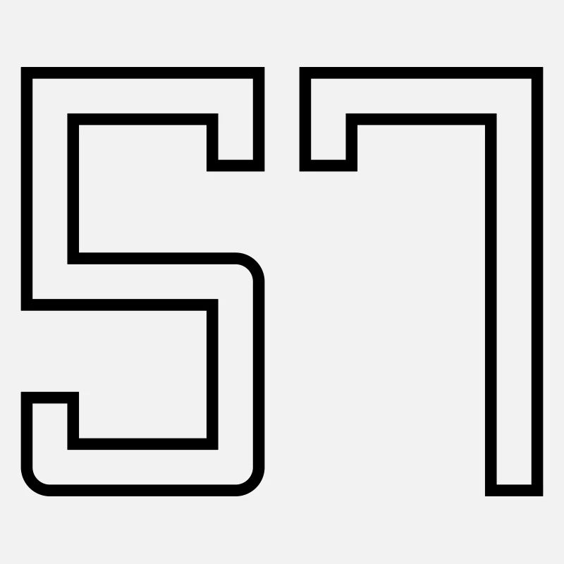 Nummer 57 (Universitätsstil)