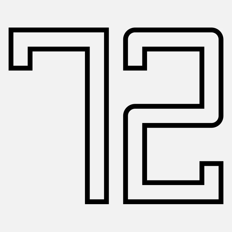 Nummer 72 (Universitätsstil)