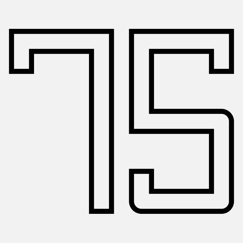 Nummer 75 (Universitätsstil)